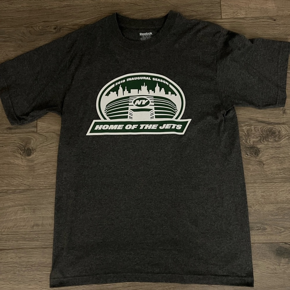 MetLife Stadium Inaugural Season New York JETS vs Green Bay PACKERS Shirt Reebok